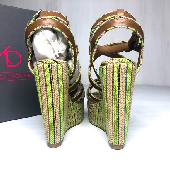 Kelsi Dagger Wedge Sandal. NIB. - Picture 6 of 6